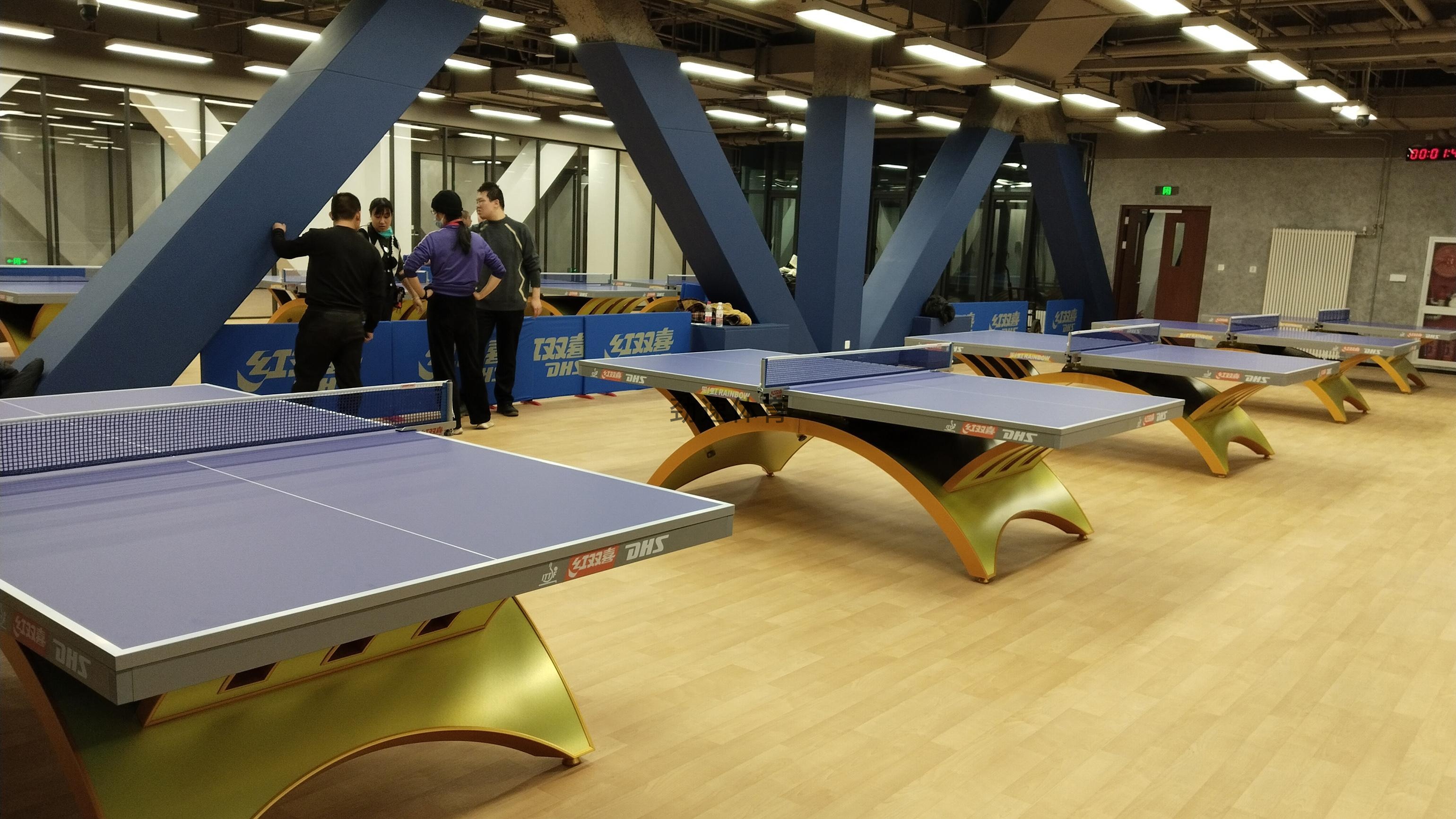 紅雙喜乒乓球臺，運動體育器材